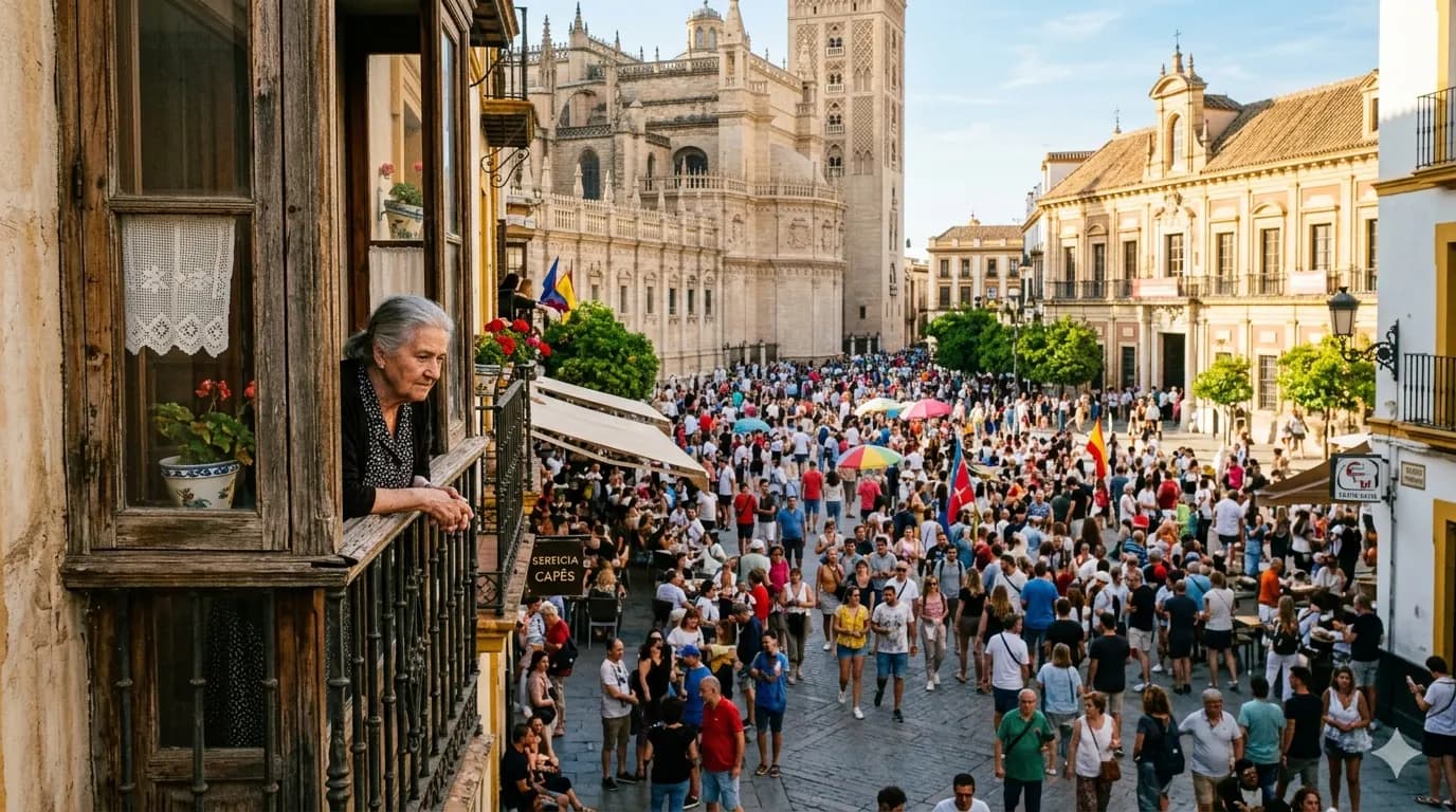 37,9 millones de turistas en Andalucía en 2025