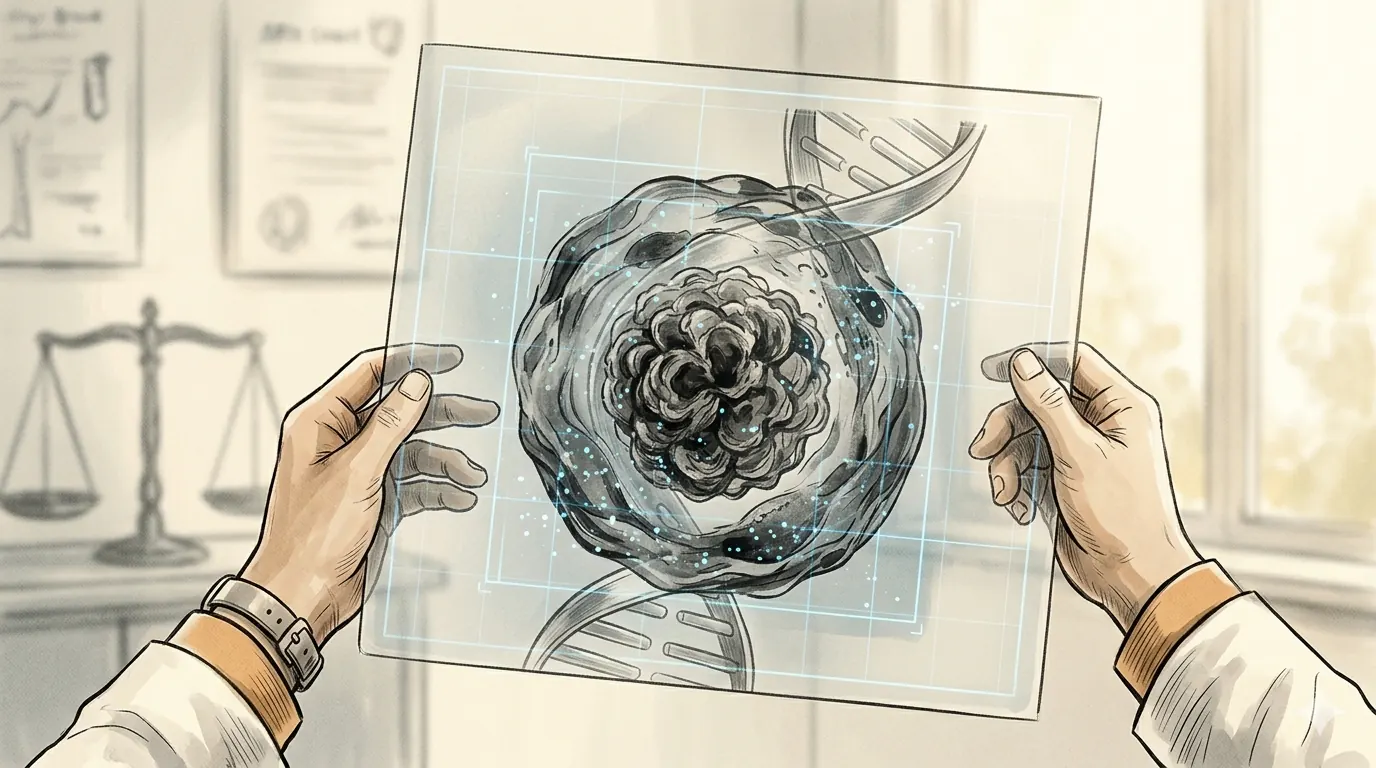 IA médicale clinique analysant des images de diagnostic
